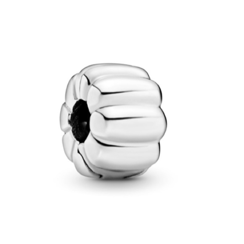 Pandora “ribbed clip” charm